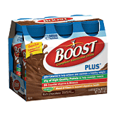 Boost Plus Nutritional Energy Drink Chocolate 8 Oz Left Picture